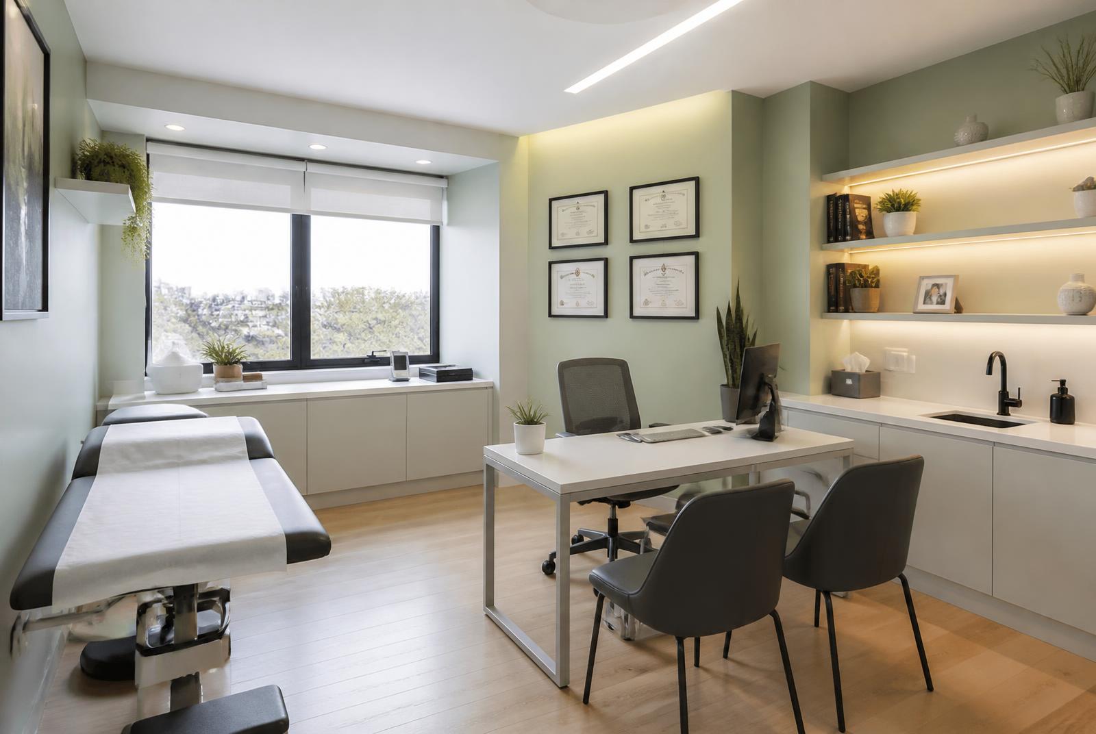 Consultório médico com atendimento humanizado